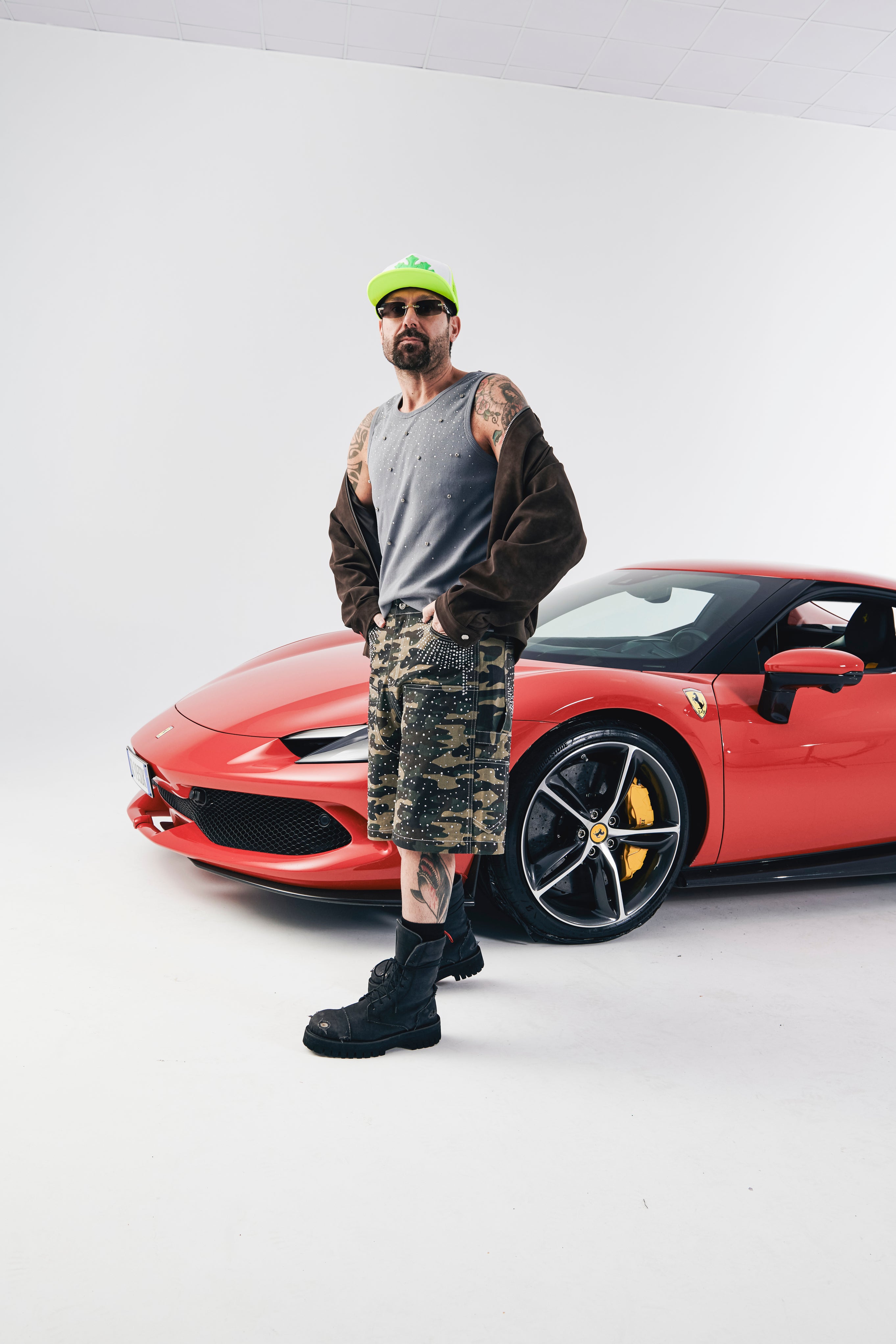 Crystal Tank Top Grey