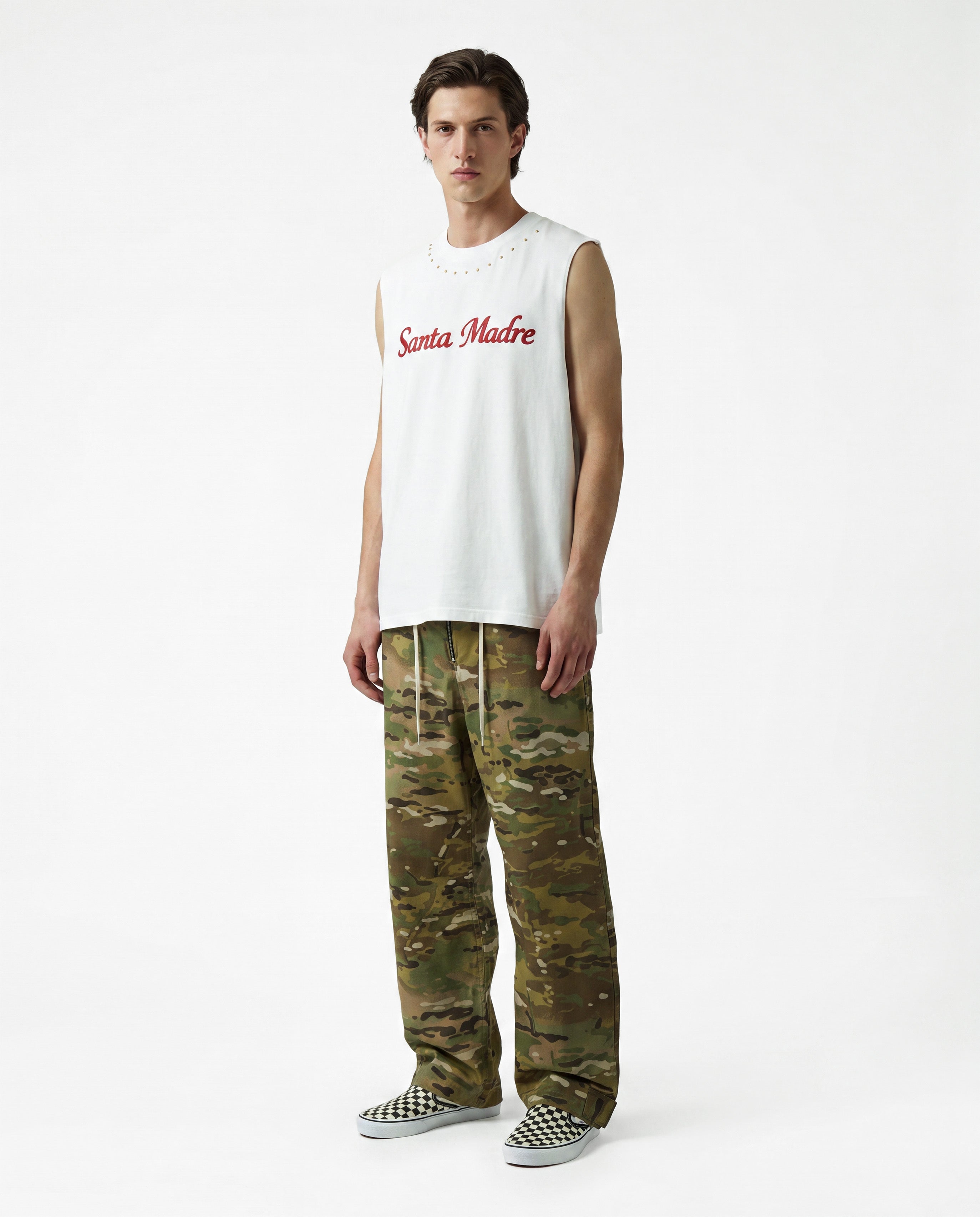 Canotta Oversize “Santa Madre” – White