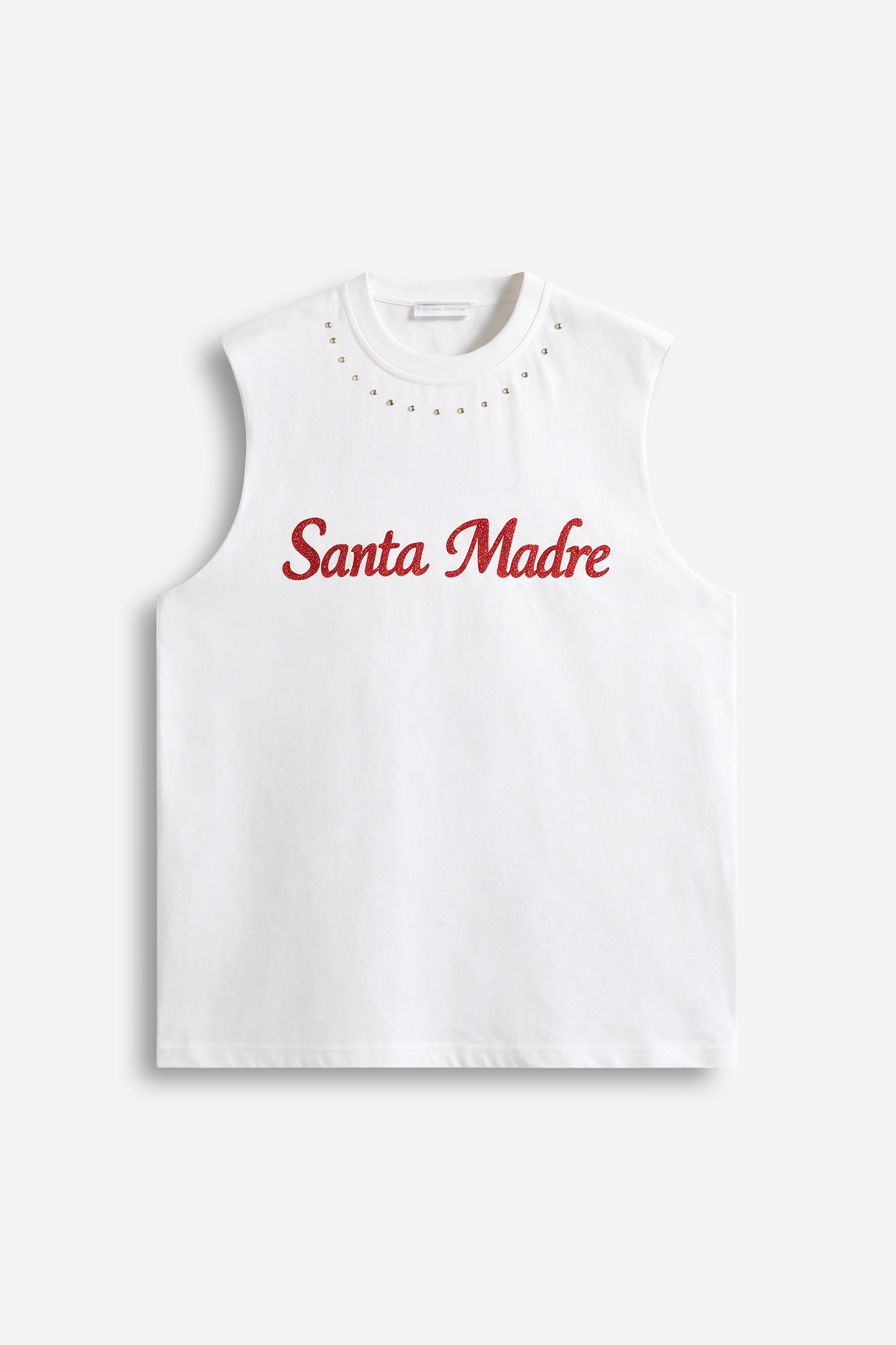 Canotta Oversize “Santa Madre” – White