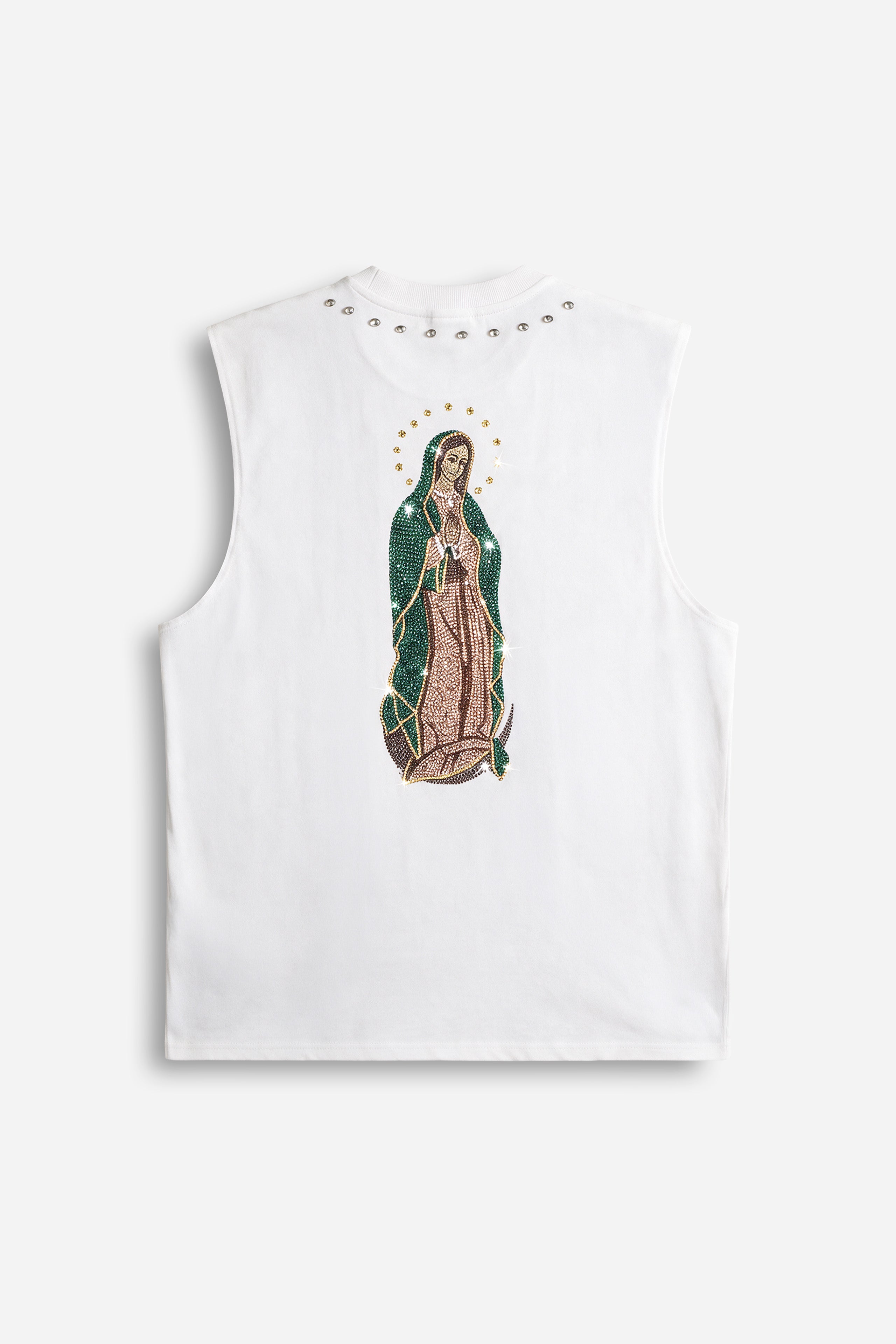 Canotta Oversize “Santa Madre” – White