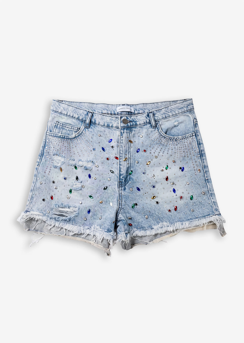 Bermuda denim/felpa