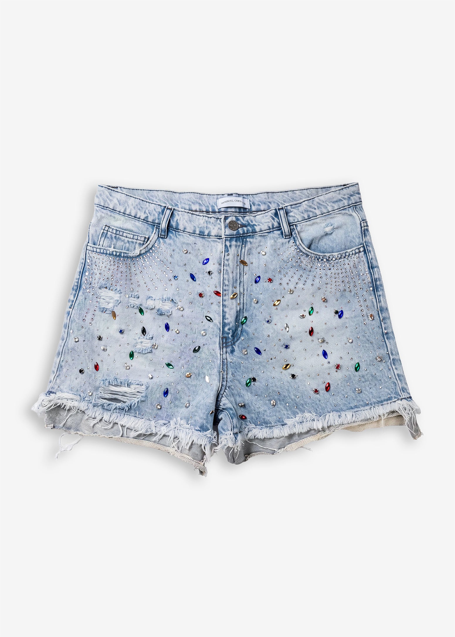 Bermuda denim/felpa