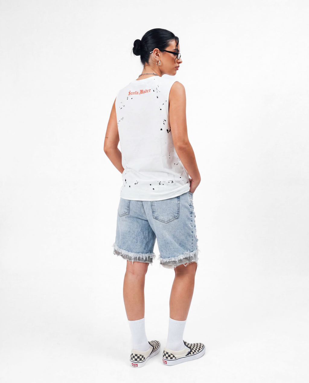 Canotta Oversize “Party” – White