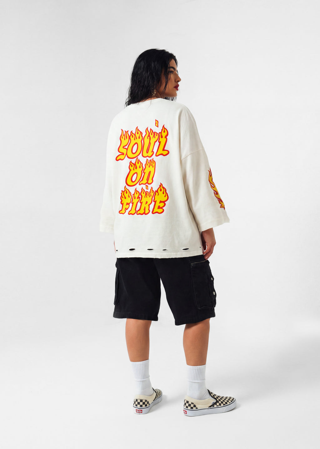 T-shirt stampata Soul Cream