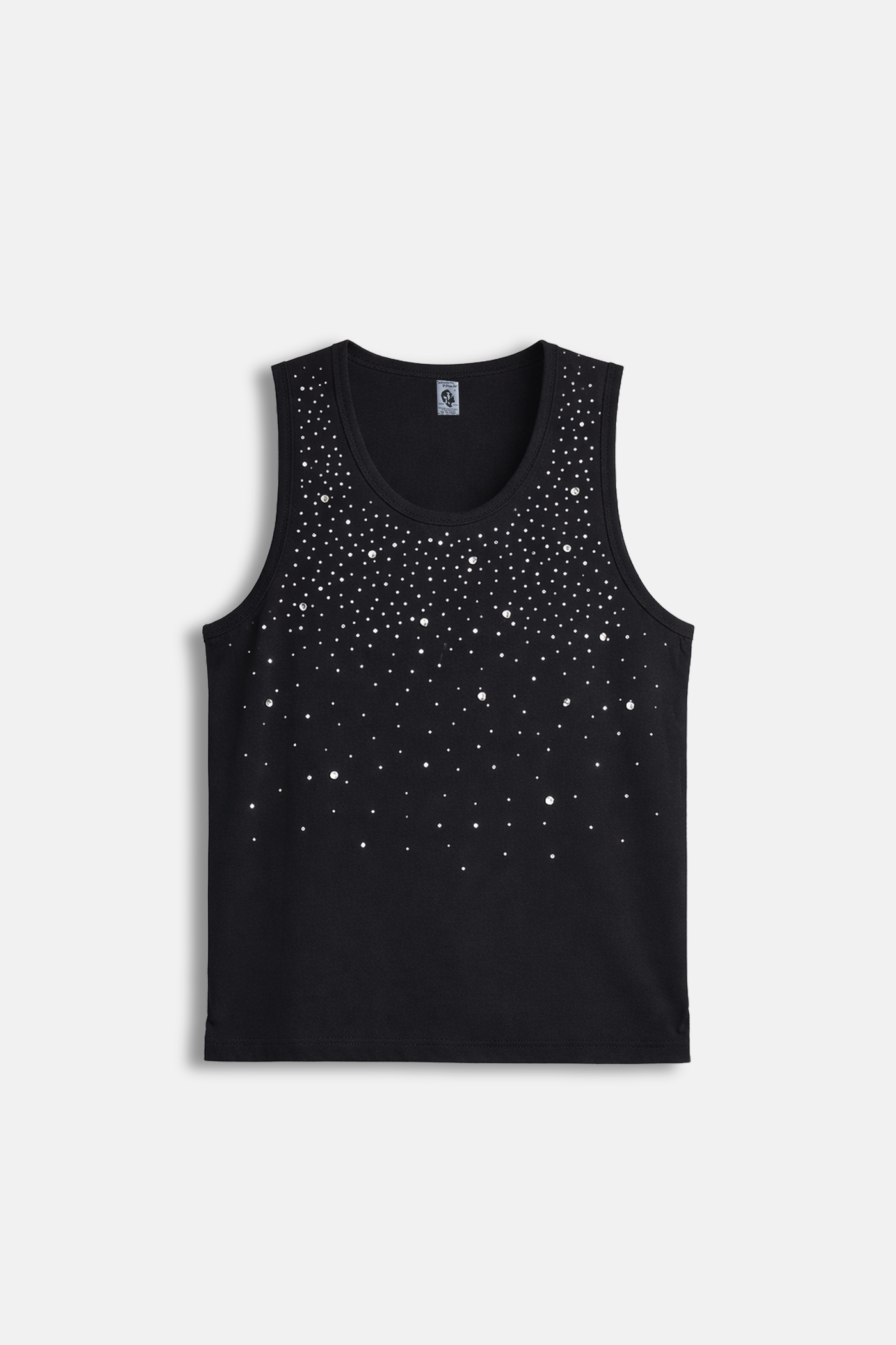 Crystal Tank Top Black