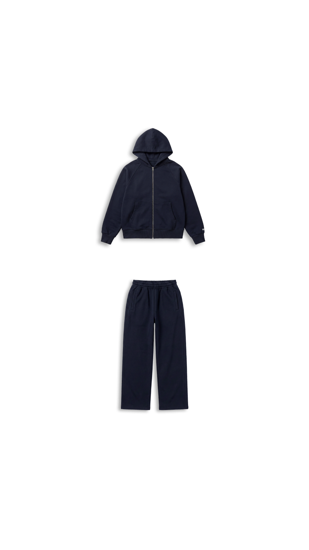 Tuta Premium quality zip Blue